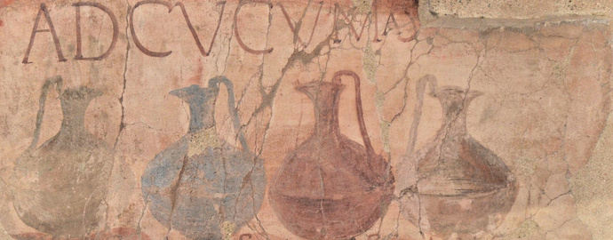 How did the Ancient Romans drink wine?